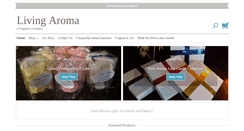 Desktop Screenshot of livingaroma.com